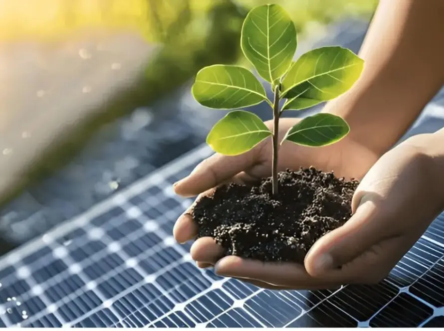 Environmental benefits of solar energy