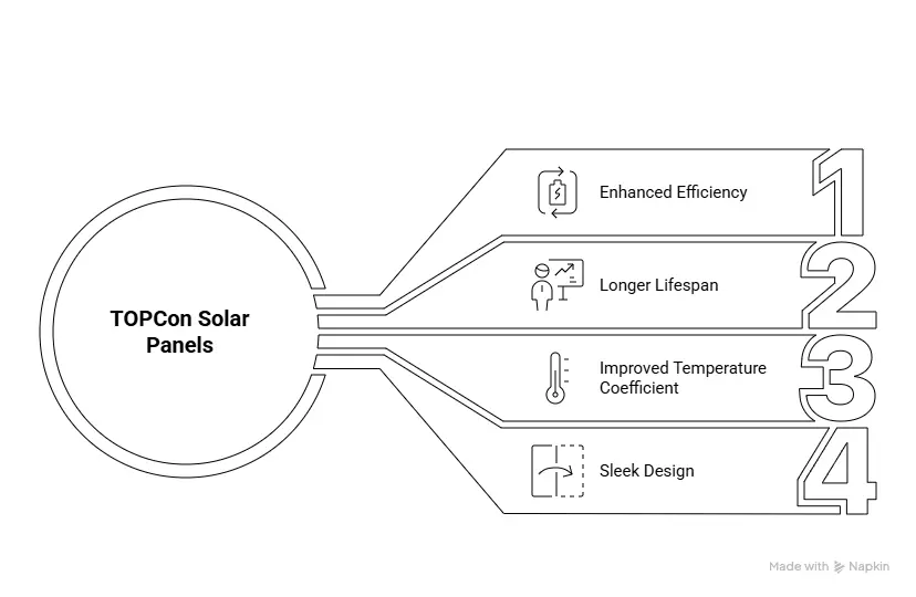 Benefits Of TOPCon Solar Panels