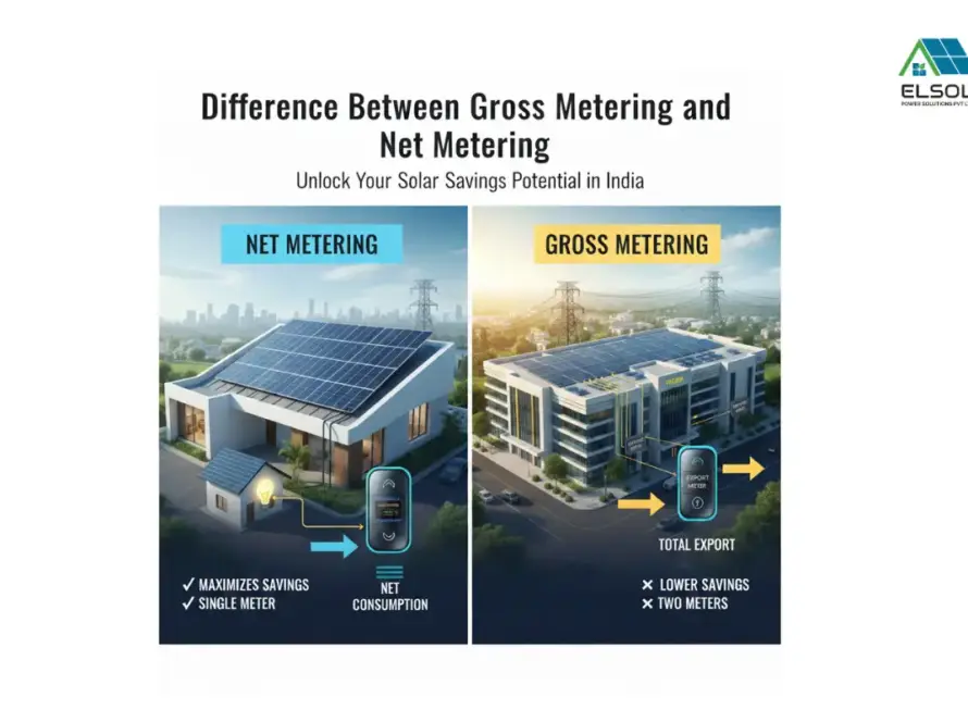 Difference Between Gross Metering and Net Metering