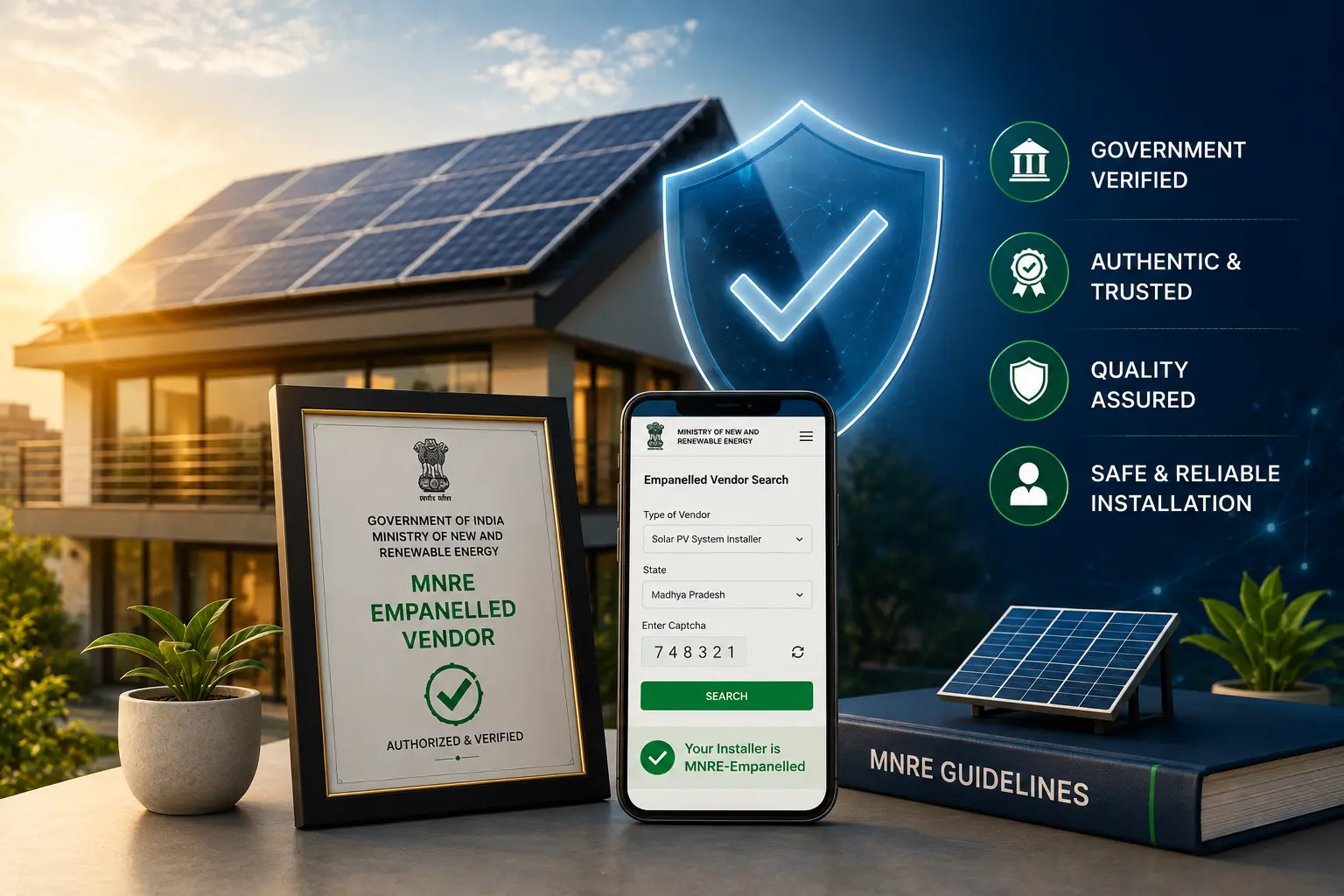 How to Verify Your Installer Is MNRE-Empanelled