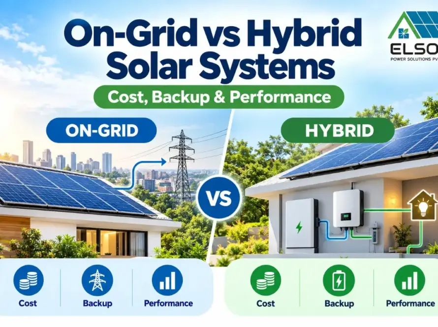 On-Grid vs Hybrid Solar Systems