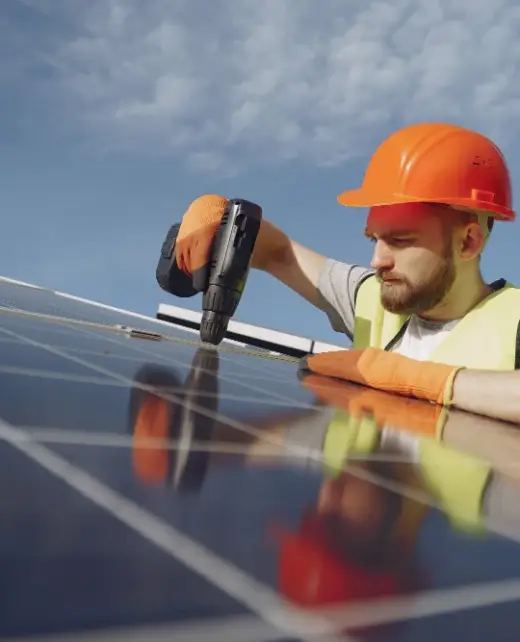 man-installing-solar-panel